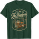 I'll be in the Backyard Bourbon Cigar Whiskey Smoker Dad Bar T-Shirt - T-Shirt | Forest
