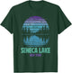 Seneca Lake New York Outdoors Vintage T-Shirt - T-Shirt | Forest