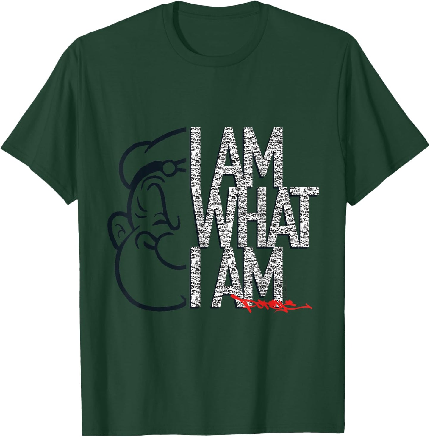 Officially Licensed Popeye , gray T-Shirt - T-Shirt | Forest