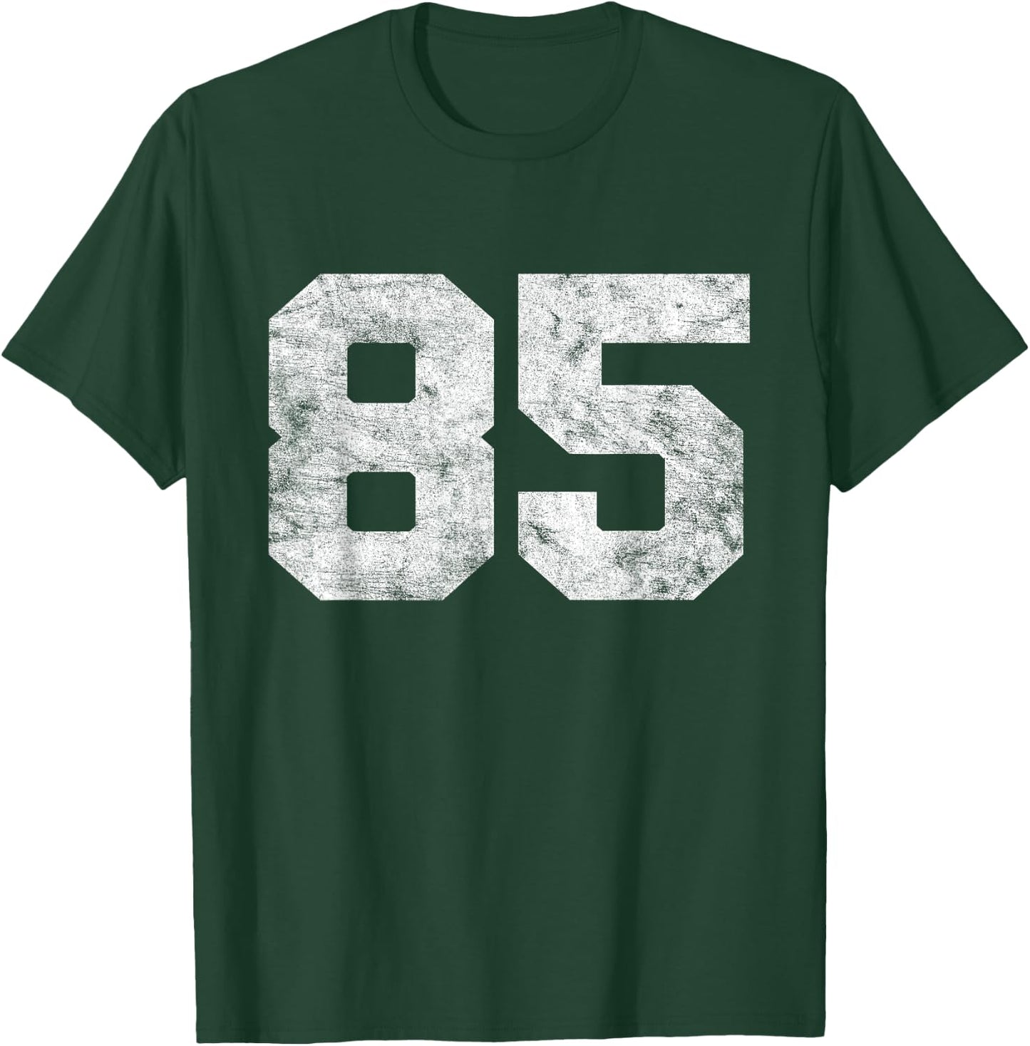 Vintage Lucky Number 85 Birthday Sports Player Team Athlete T-Shirt - T-Shirt | Forest