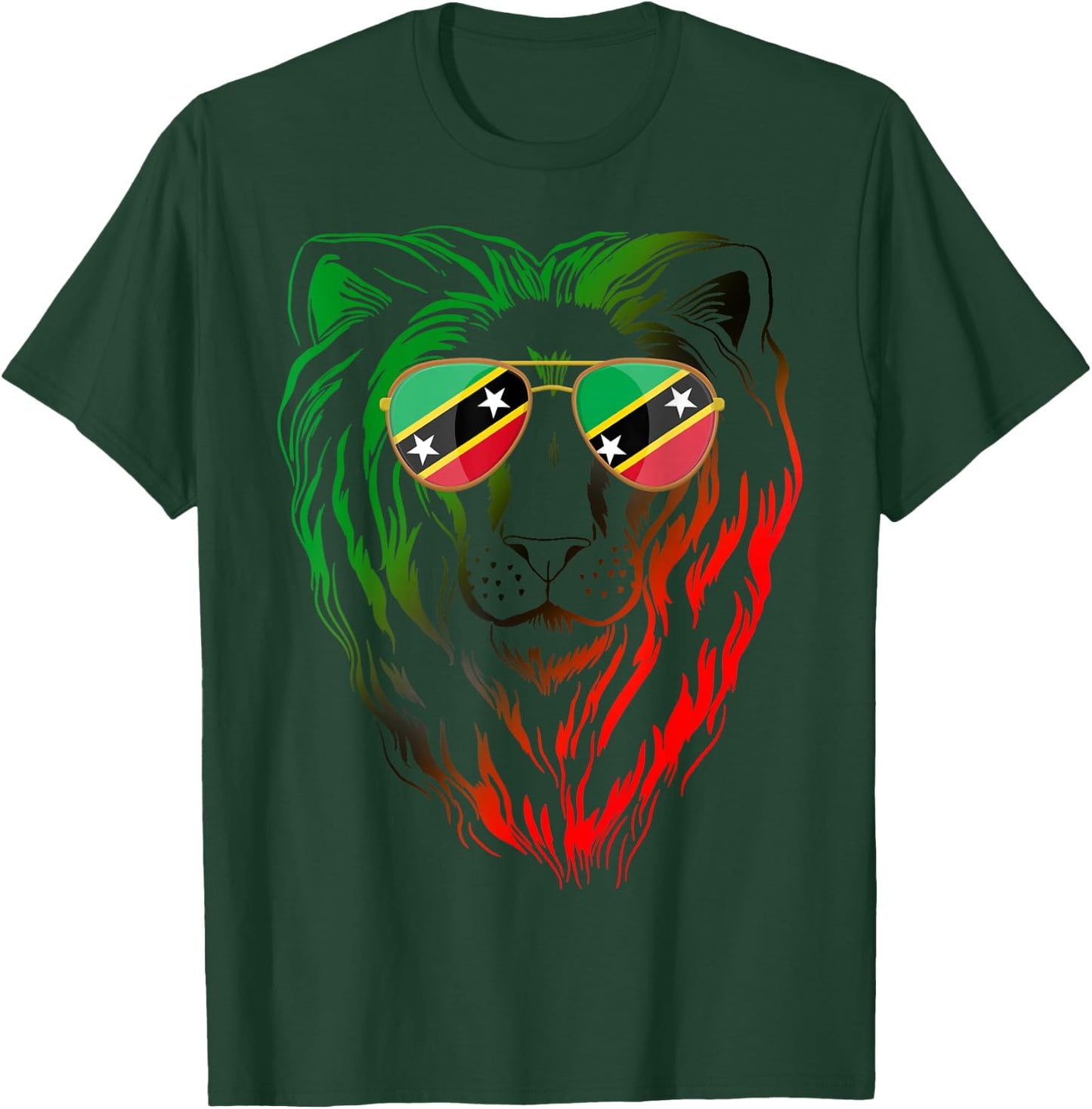 Saint Kitts and Nevis T-Shirt - T-Shirt | Forest