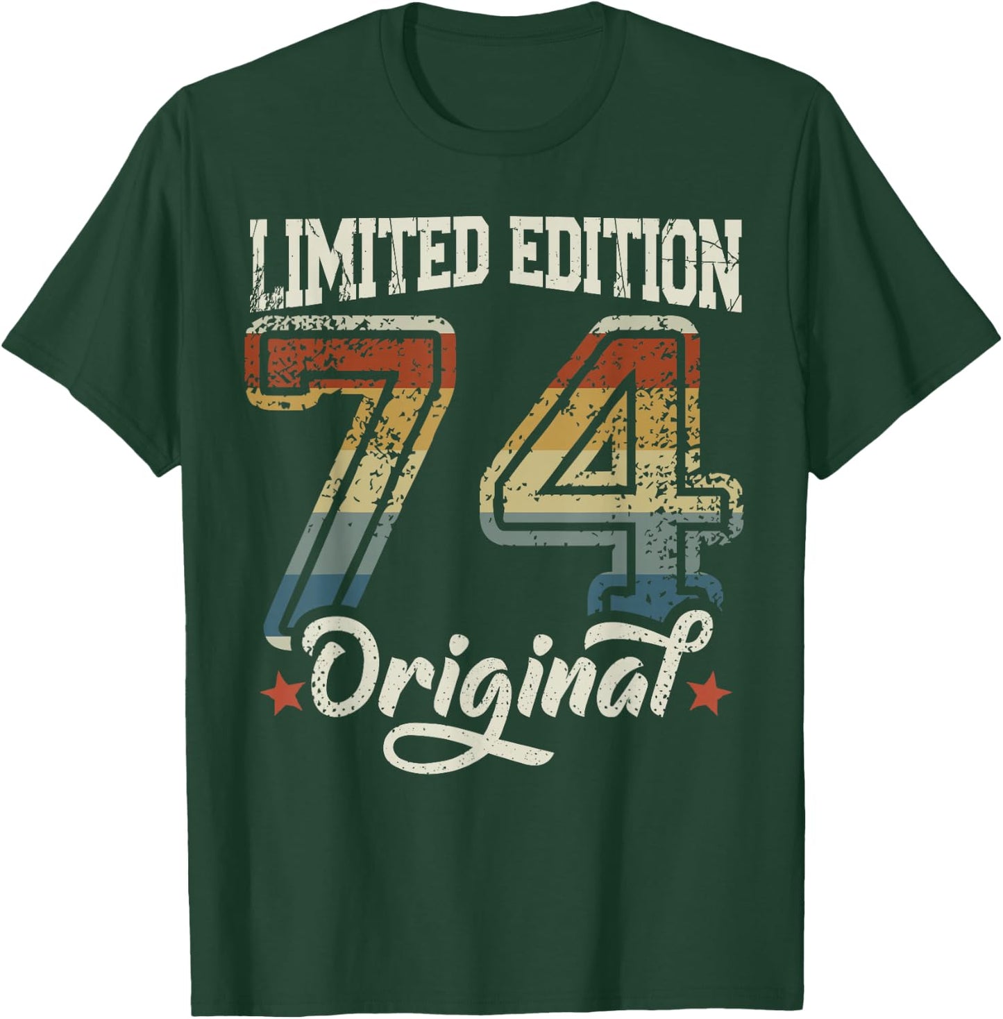 51st Birthday Man Woman 51 Years 1974 Decorative Funny Gift T-Shirt - T-Shirt | Forest