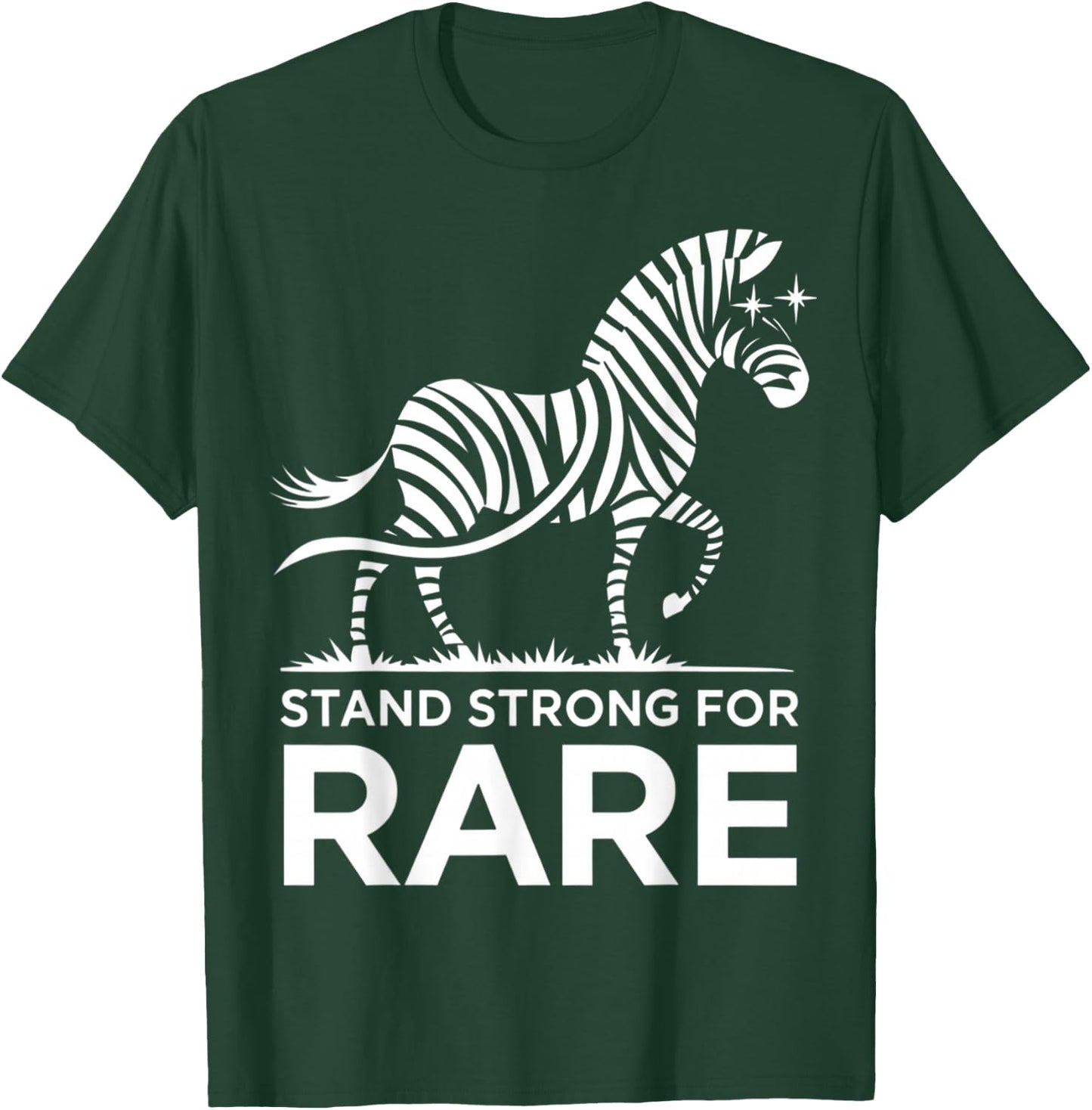 Rare Disease Day 2025 Shirt - Stand Strong for Rare Disease Disease Disease , black, S T-Shirt - T-Shirt | Forest