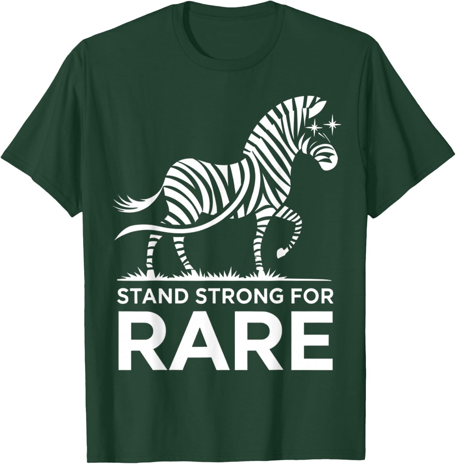 Rare Disease Day 2025 Shirt - Stand Strong for Rare Disease Disease Disease , black, S T-Shirt - T-Shirt | Forest