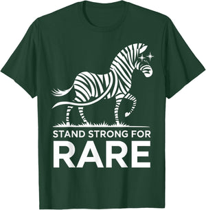 Rare Disease Day 2025 Shirt - Stand Strong for Rare Disease Disease Disease , black, S T-Shirt - T-Shirt | Forest