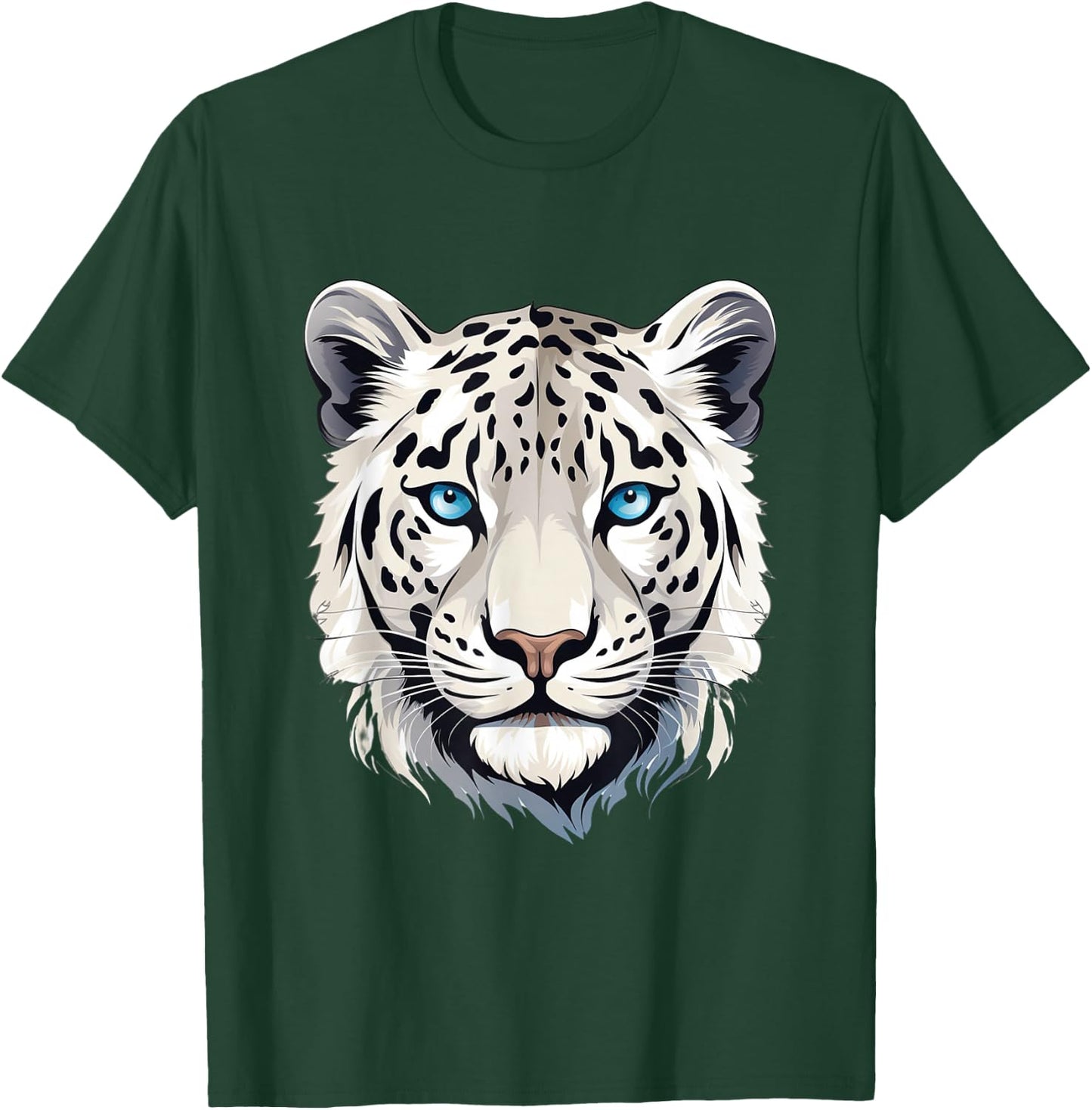 Snow Leopard Leopard T-Shirt - T-Shirt | Forest