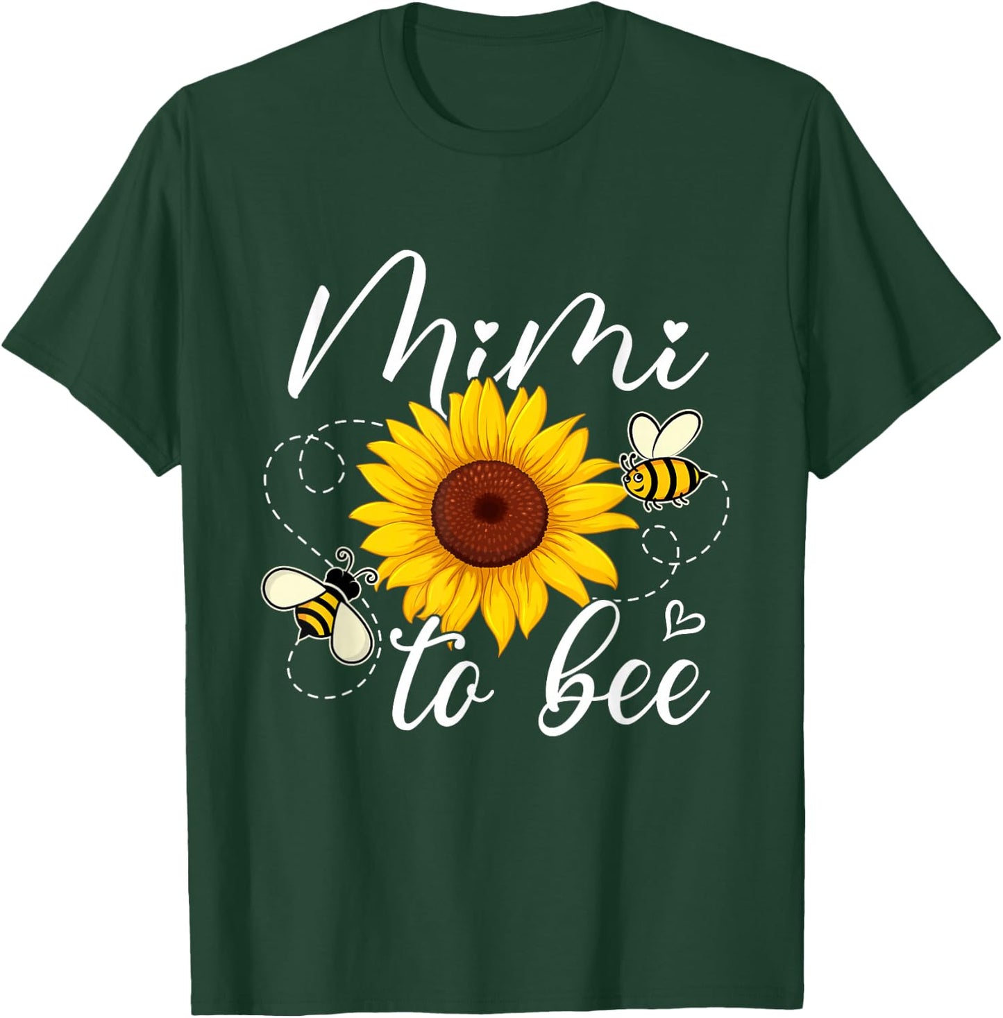 Mimi to Bee Cute Pregnancy Announcement T-Shirt - T-Shirt | Forest