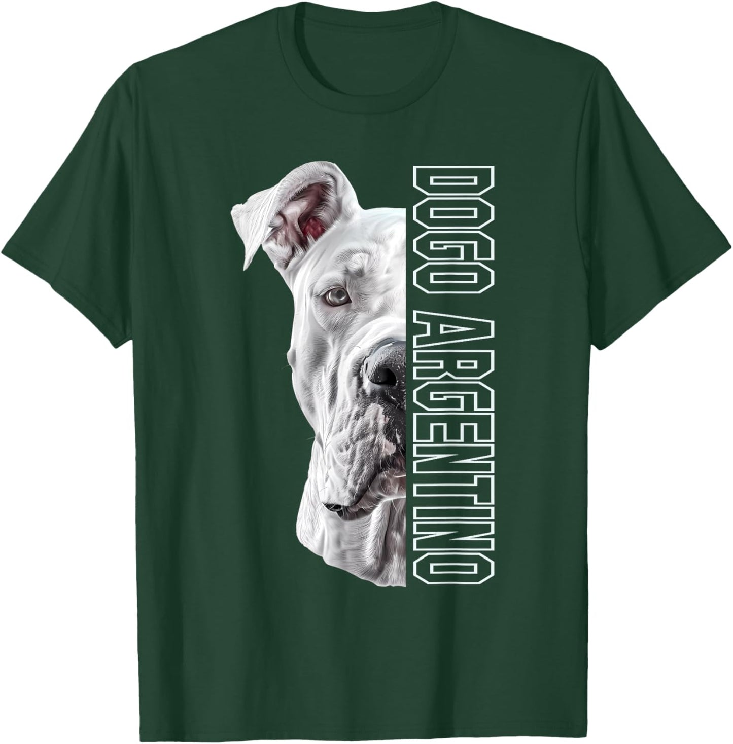 Great Dane Argentine , Black, S T-Shirt - T-Shirt | Forest