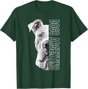 Great Dane Argentine , Black, S T-Shirt - T-Shirt | Forest