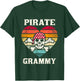 Pirate Grammy Heart Funny Vintage Skull Heart T-Shirt - T-Shirt | Forest