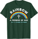 A Promise of God Genesis 9:13-16 LGBT Christian Gay Lesbian T-Shirt - T-Shirt | Forest