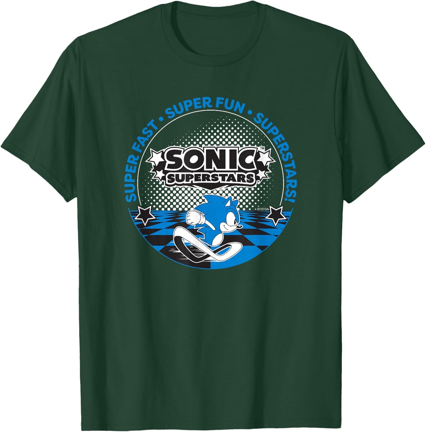 Sonic The Hedgehog, Sonic Superstars - Super Fast, Super Fun T-Shirt - T-Shirt | Forest