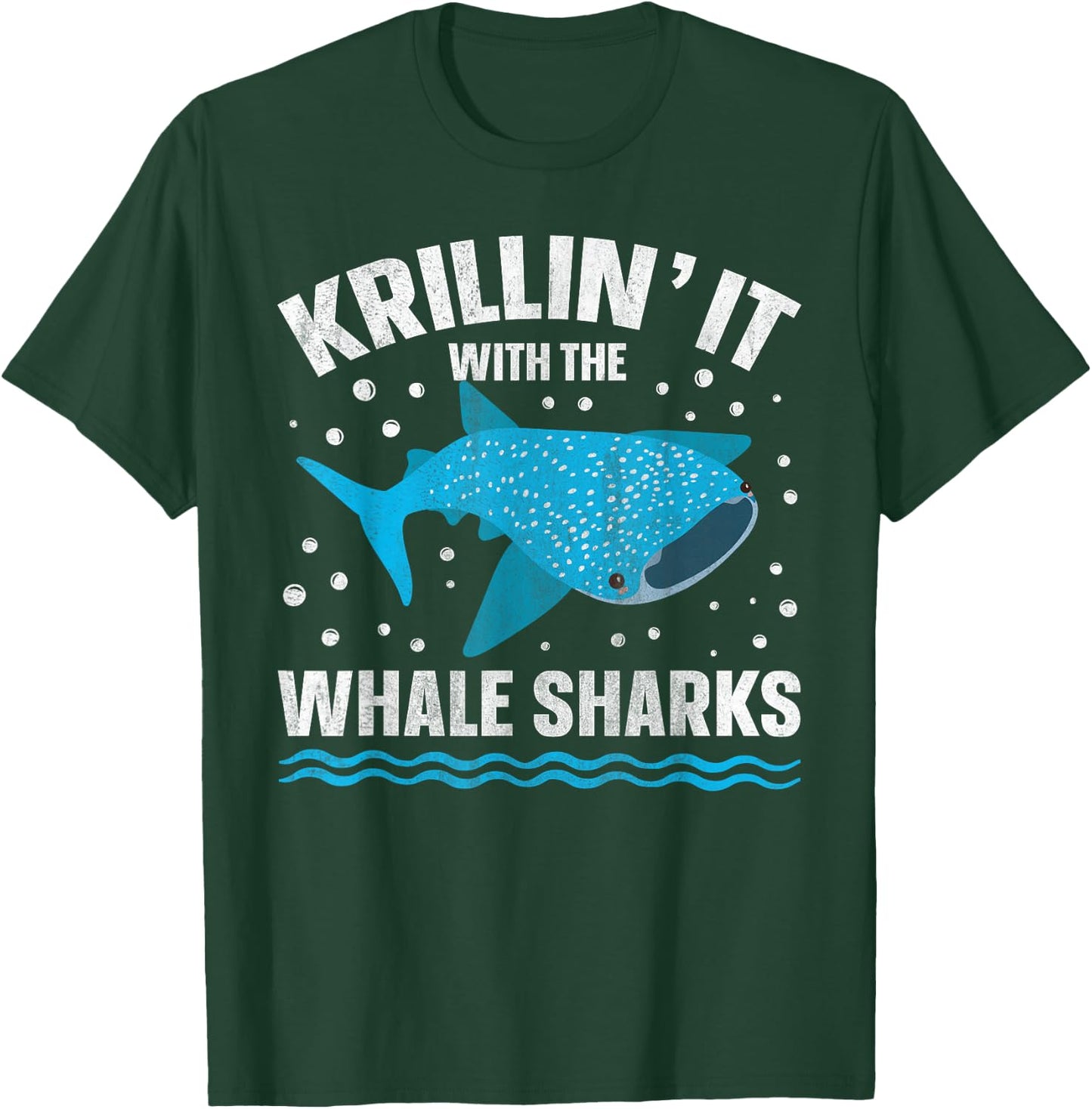 Whale Shark Diving Pun for a Whale Shark Lover T-Shirt - T-Shirt | Forest