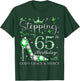 Stepping Into My 65th Birthday With God's Grace & Mercy T-Shirt - T-Shirt | Forest