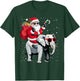 Santa Claus Riding An Elephant Christmas Boy Girl Kids T-Shirt - T-Shirt | Forest