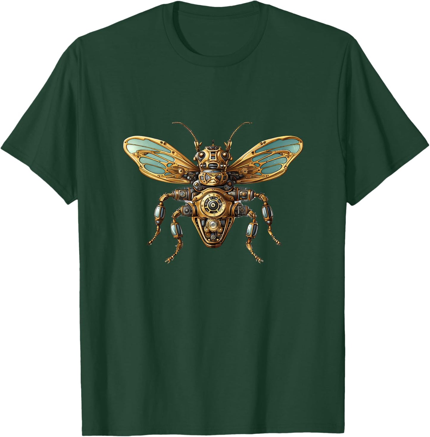 Bug Steam Punk Insect Art Steampunk Bug T-Shirt - T-Shirt | Forest