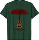 Puerto Rican Cuatro Flamboyant Tree Boricua T-Shirt - T-Shirt | Forest