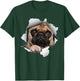 Cute Pug Design Women Kids Pet Dog Breed Pug Lovers T-Shirt - T-Shirt | Forest