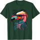Retro Sunglasses Flamingo Kids Funny Flamingo T-Shirt - T-Shirt | Forest