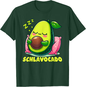 Official Sleep Shirt Avocado Sleep T-Shirt - T-Shirt | Forest