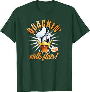 Disney Donald Duck 90th Anniversary Quackin’ with Flair! T-Shirt - T-Shirt | Forest
