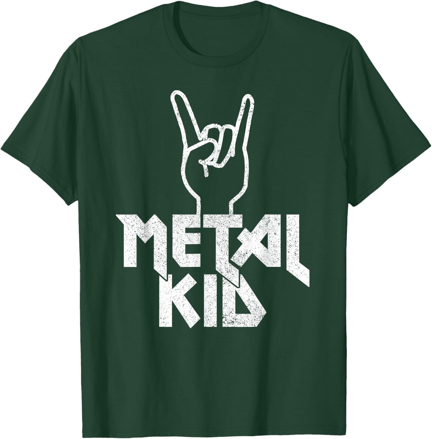 Metal Kid Apparel Co. Metal Head Heavy Black Death Metal Fan Music Gift T-Shirt - T-Shirt | Forest