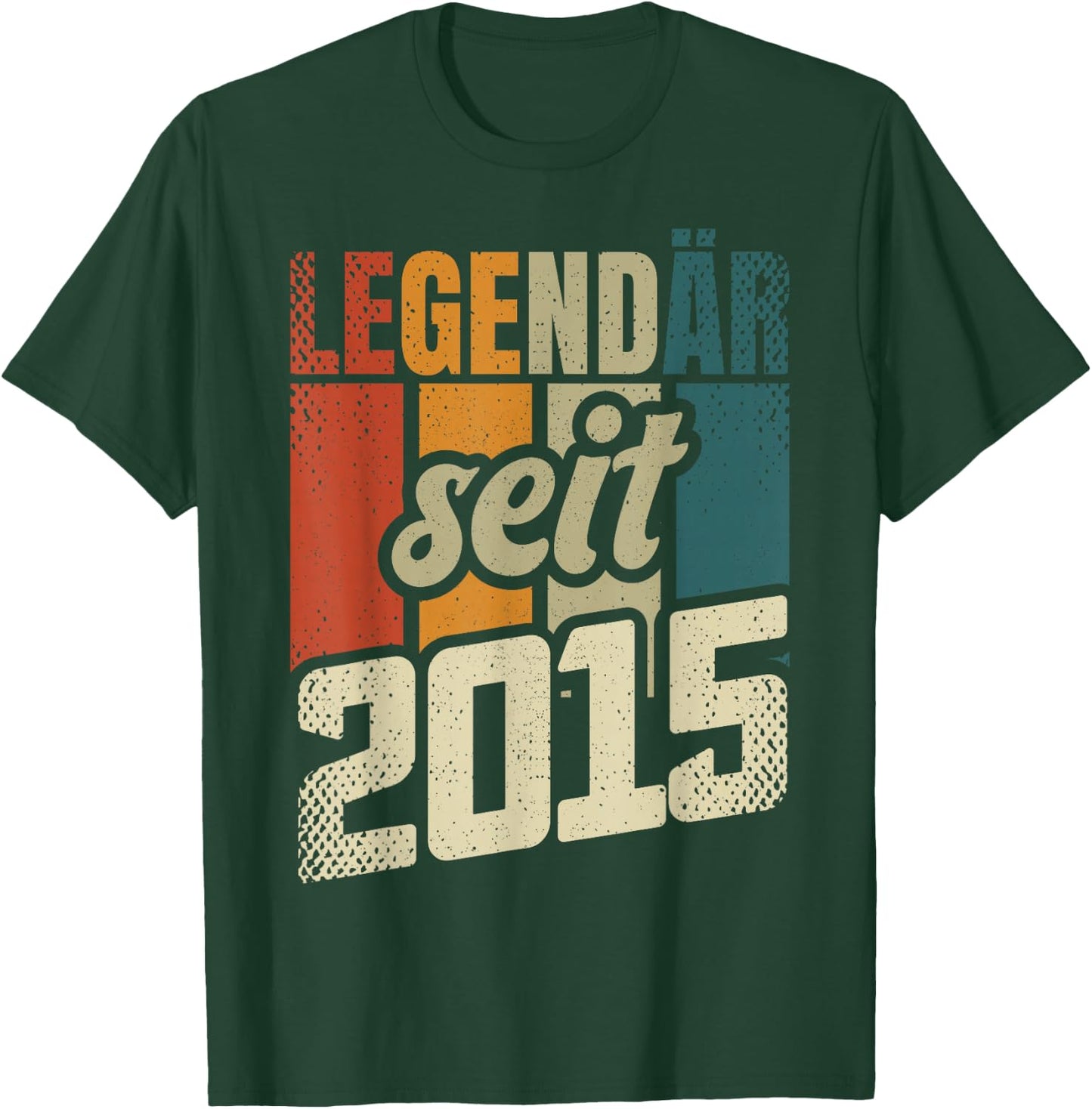 9th Birthday Boy Girl 9 Years 2015 Funny Gift , black T-Shirt - T-Shirt | Forest