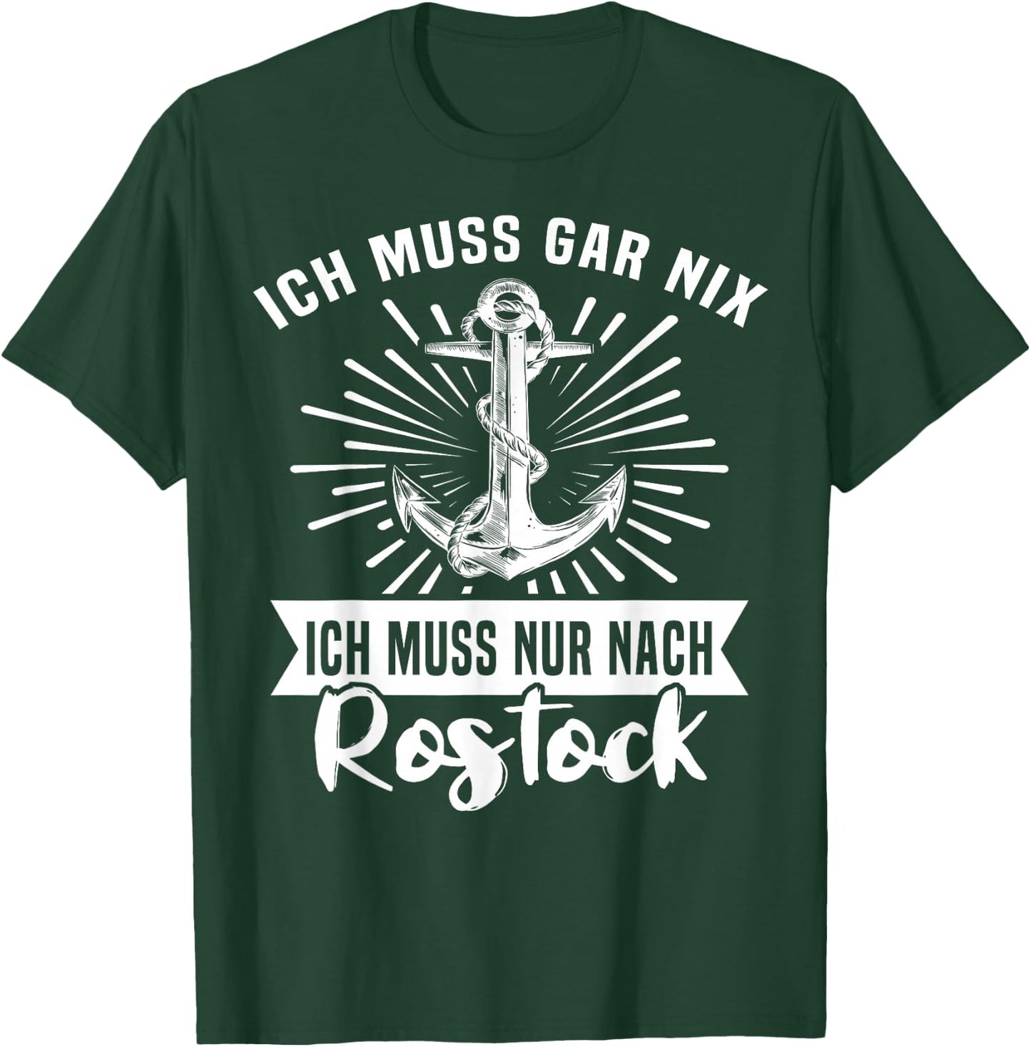 Rostock Spruch Rostockerin Ostsee Urlaub Rostocker , -Erwachsene, Schwarz, S, Kurzarm, U-Ausschnitt, Klassisch, Rostocker Souvenir, Ostseeurlaub, Ostseeküste, Rostock T-Shirt - T-Shirt | Forest