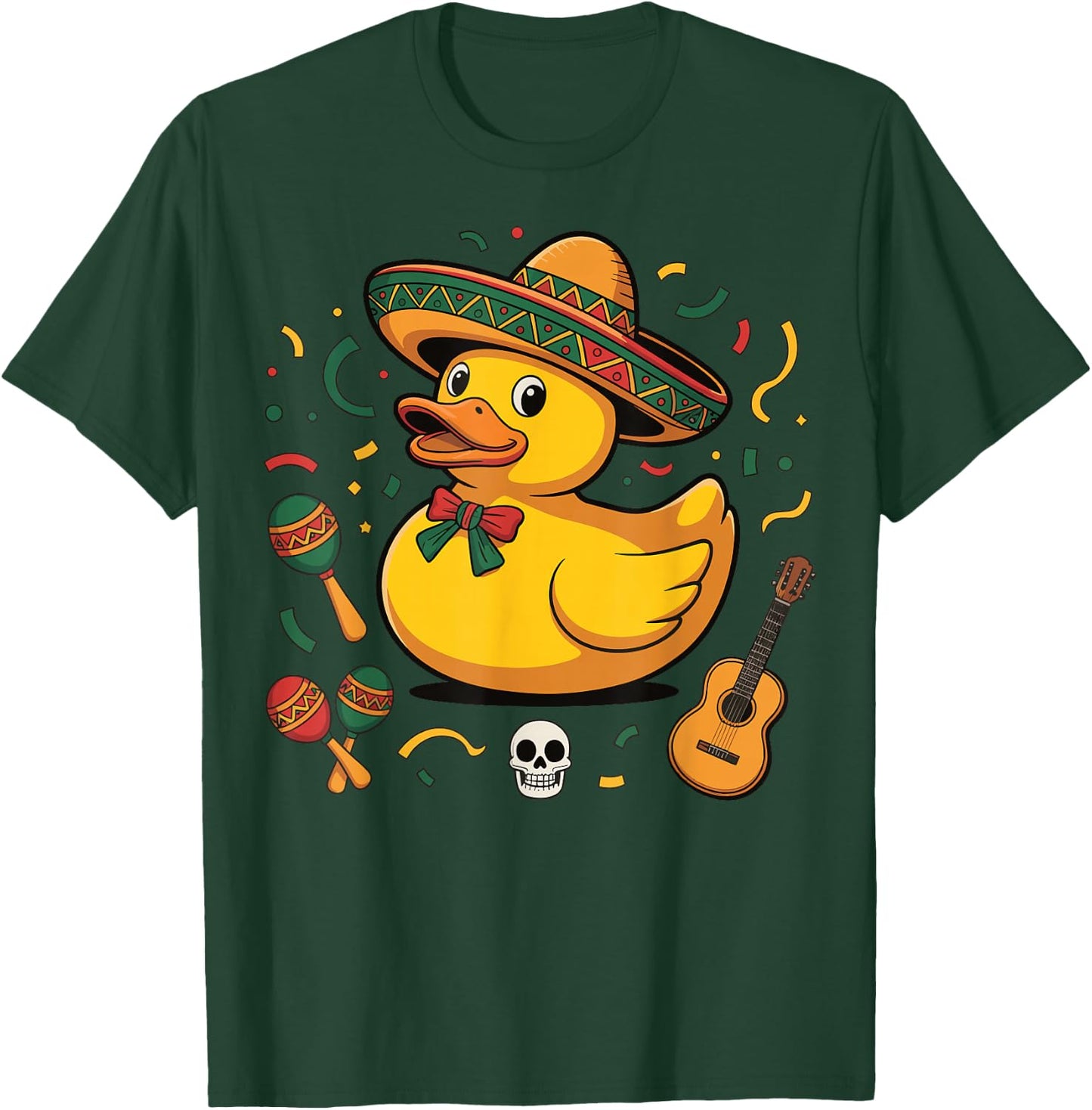 Rubber Duck Cinco De Mayo T-Shirt - T-Shirt | Forest