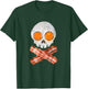 Bacon Egg Breakfast Ghoul Skull Gift Halloween T-Shirt - T-Shirt | Forest