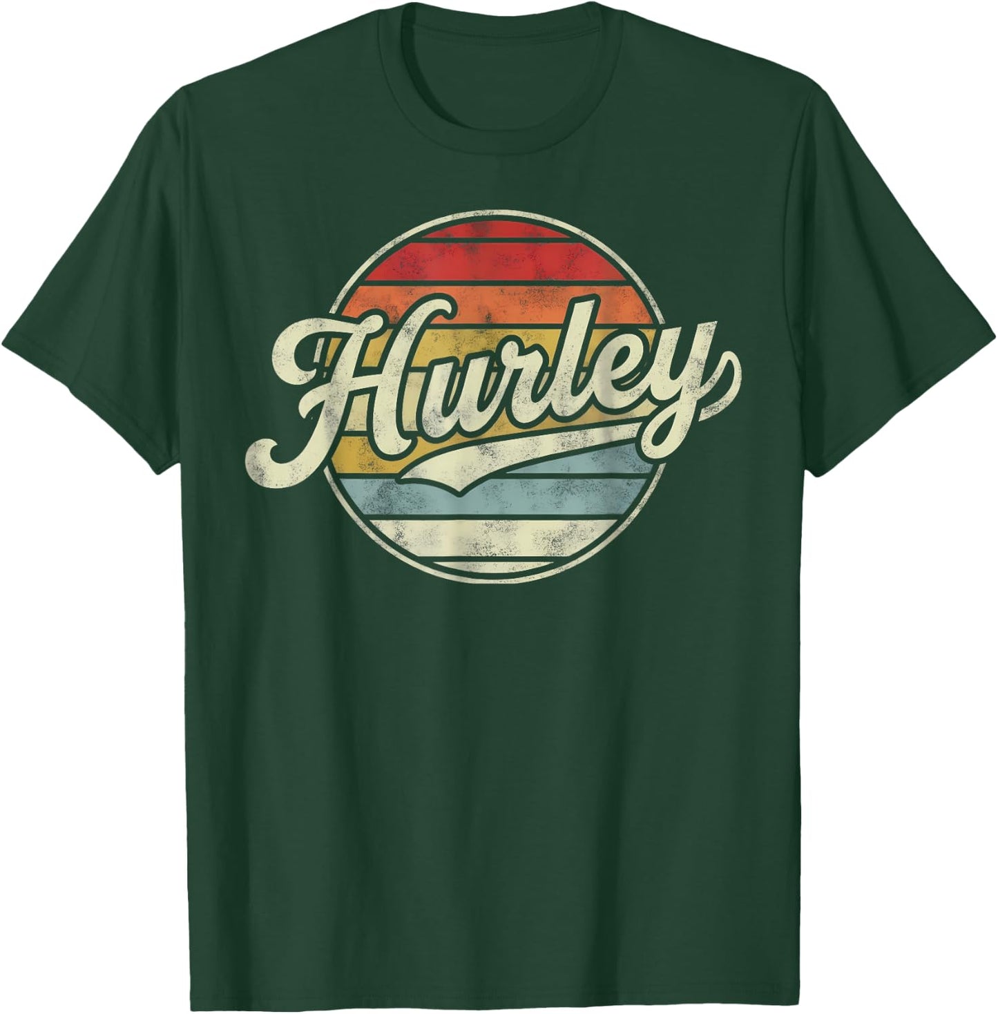 Hurley Vintage Design Men Women Kids T-Shirt - T-Shirt | Forest
