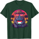 Hungary Flag Rhino Sunset Heart Sunglasses Hungarian Roots T-Shirt - T-Shirt | Forest