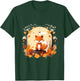 Children's Fashion Autumn Fox Leaves Seasons , black T-Shirt - T-Shirt | Forest