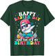 Happy Easter Day And Yes It's My Birthday Bunny Egg Hunt T-Shirt - T-Shirt | Forest