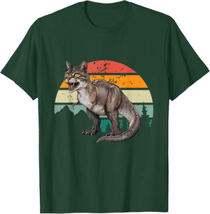 Catosaurus Rex Cat T-Rex Tyrannosaurus Funny Men Women Kids T-Shirt - T-Shirt | Forest