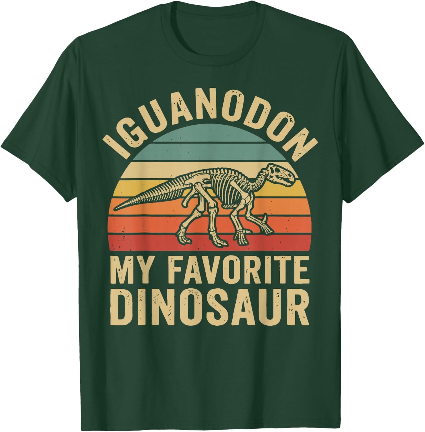 Iguanodon My Favorite Dinosaur T-Shirt - T-Shirt | Forest