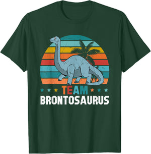 Dinosaur Funny Dino Lover - Team Brontosaurus T-Shirt - T-Shirt | Forest