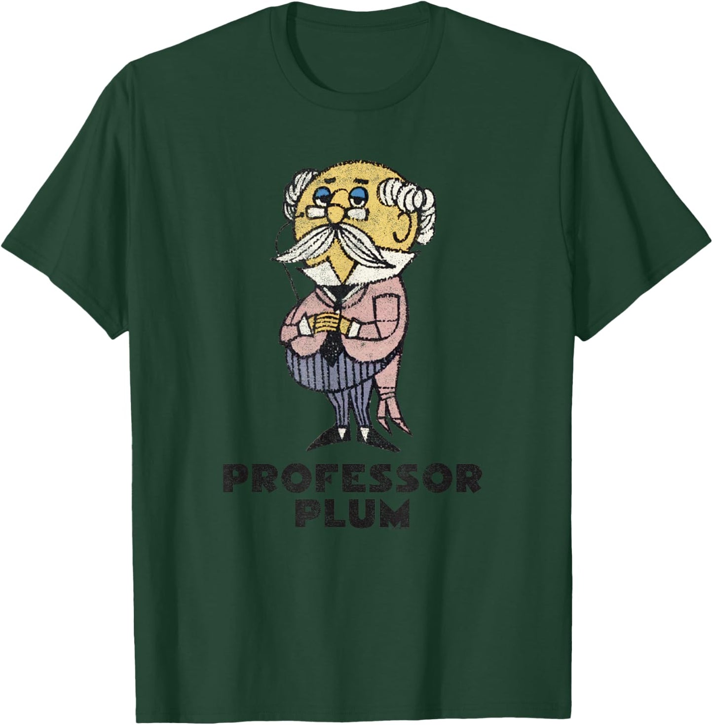 Clue Professor Plum Retro Poster T-Shirt - T-Shirt | Forest