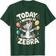 Today I wanna be a Zebra Design for Children | Kids Zebra T-Shirt - T-Shirt | Forest