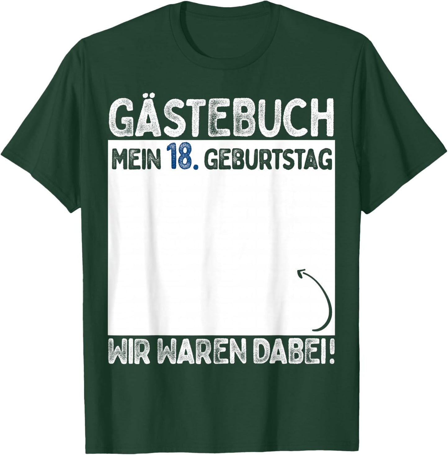 18th Birthday Boy Girl 18 Years 2006 Funny Gift , black T-Shirt - T-Shirt | Forest