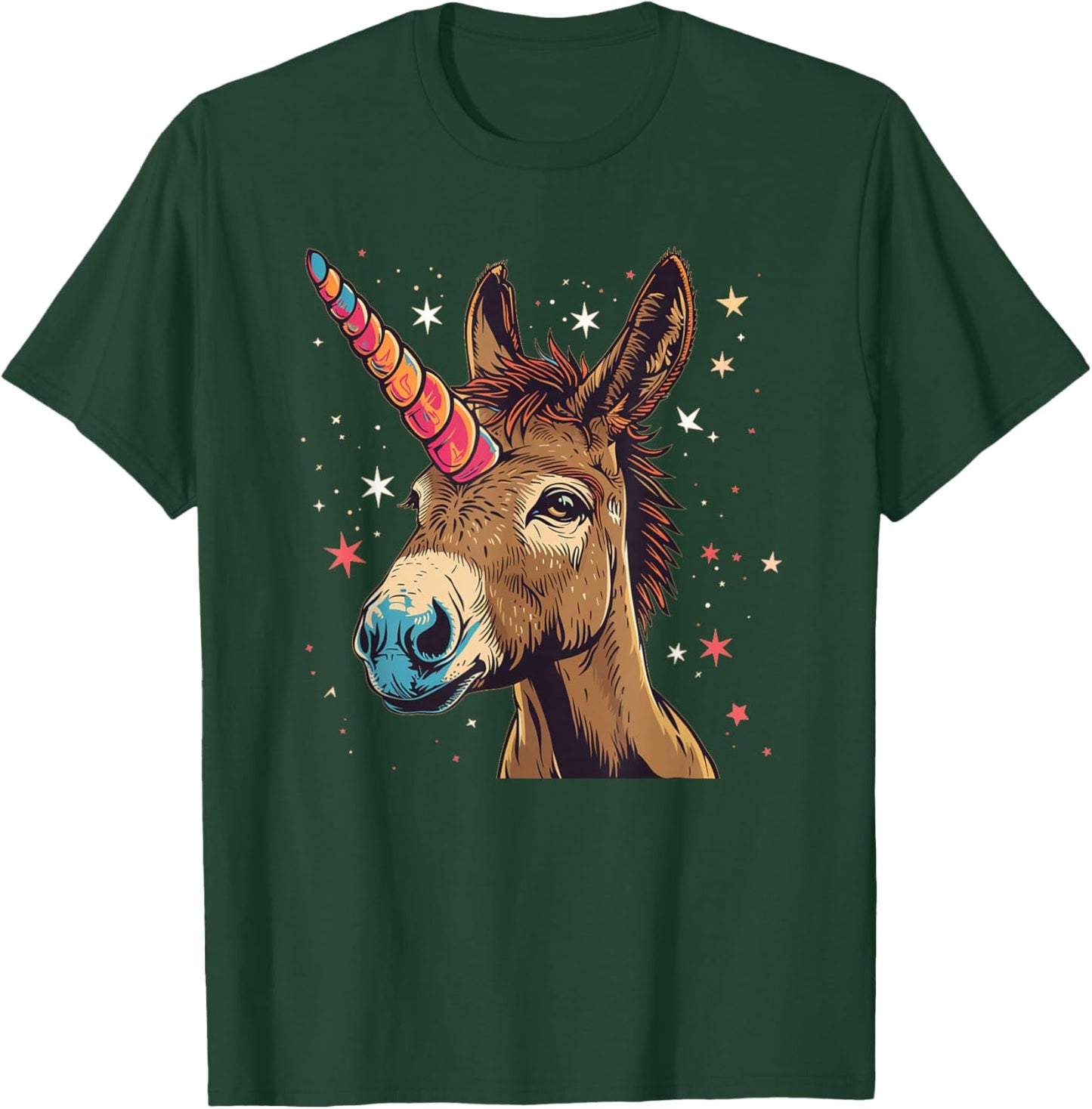 Cute magical Donkey Unicorn Costume T-Shirt - T-Shirt | Forest