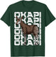 Okapi Illustration with Okapi T-Shirt - T-Shirt | Forest