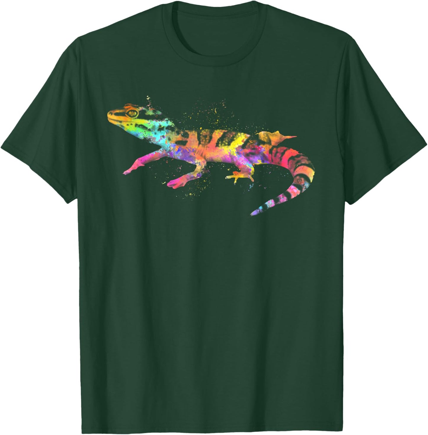 Cute Leopard Gecko Women Kids Lizard Leopard Gecko T-Shirt - T-Shirt | Forest