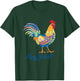 Key West Pretty Rooster Florida keys T-Shirt - T-Shirt | Forest