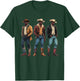 Melanin Cowboy Western African American Black History Month T-Shirt - T-Shirt | Forest