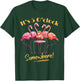 It's 5 O'Clock Somewhere Flamingo Tropical Margarita Party T-Shirt - T-Shirt | Forest