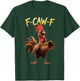 F Caw F Rooster Meme Fcawf Fawk Funny Chicken Humor T-Shirt - T-Shirt | Forest