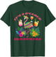 It's 5 O'clock Somewhere Parrot Sunset Drinking Summer Retro T-Shirt - T-Shirt | Forest