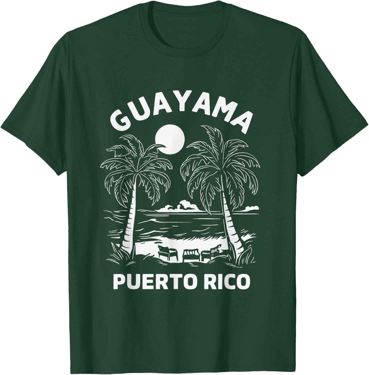 Guayama Puerto Rico T-Shirt - T-Shirt | Forest