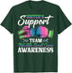 Sister's Support Team Metastatic Breast Cancer Awareness Day T-Shirt - T-Shirt | Forest
